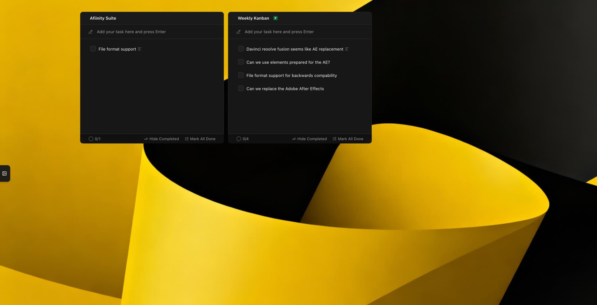 Daily Journal blend example